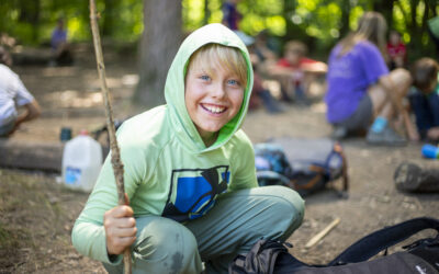 WEEK 7 BLOG – CAMPFIRES, CREEKS, & CAMP FUN!
