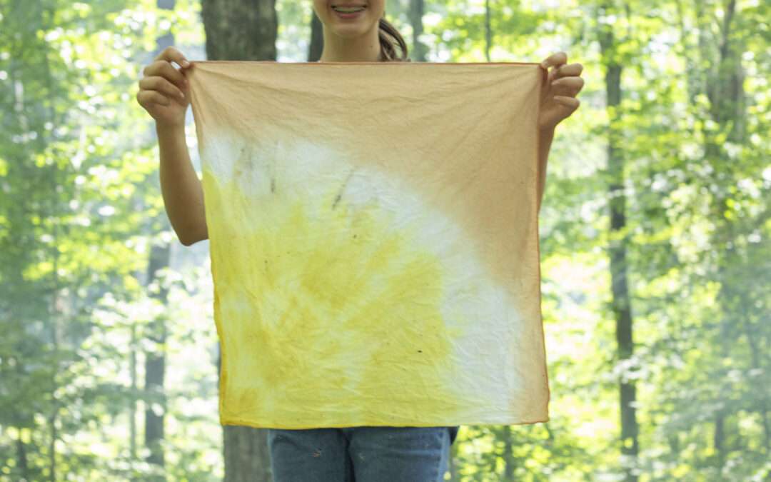 Week 8 Blog – Dying Fabric, Exploring the Cliffs, and Fire Safety!